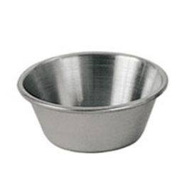 OYSTER / SAUCE CUP, 1.5 OZ, STAINLESS STEEL (12/BOX)