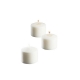 CANDLE, VOTIVE, 10 HOUR, WHITE