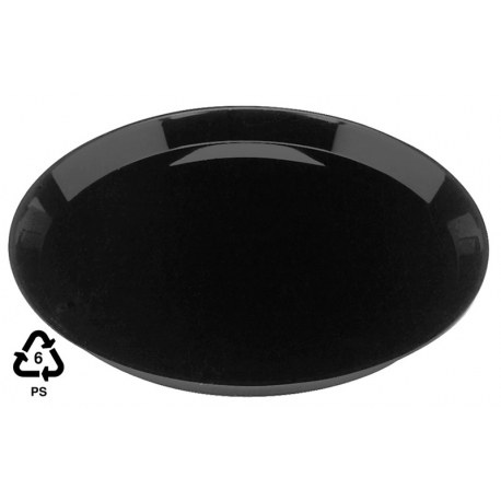 TRAY, PLASTIC, CATER, 16 BLAC