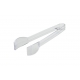 TONGS, PLASTIC, 7 CLEAR, IND.