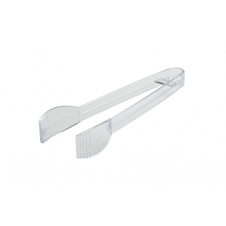 TONGS, PLASTIC, 7 CLEAR, IND.