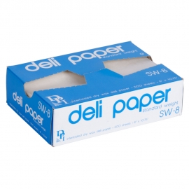 DURABLE PACKAGING SW-8 DELI PAPER, 8 X 10-3/4" (500 SHEETS/BOX)