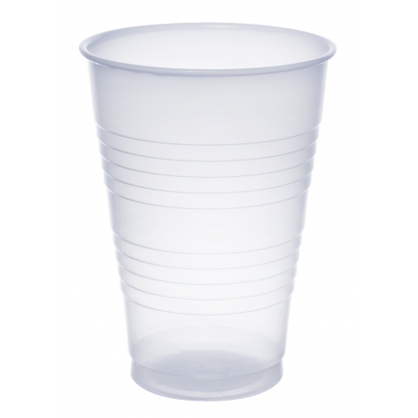 CUP, PLASTIC, TRANS, 14 OZ, 14