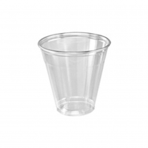 CUP, PLASTIC, CLEAR, 5 OZ,  5