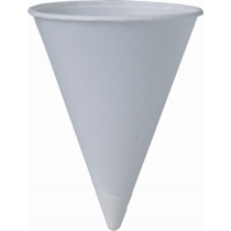 CUP, PAPER, CONE WATER CUP, 4.