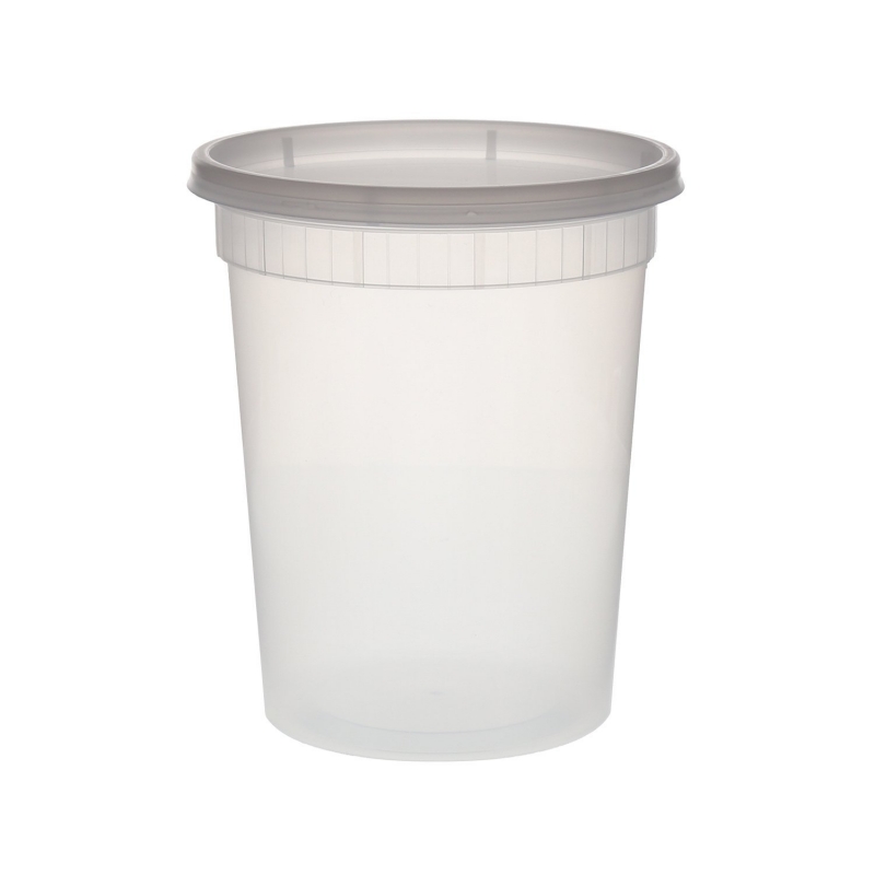 Deli Containers with Lids - 12 oz., 240 Containers/Lids