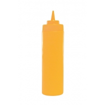 SQUEEZE BOTTLE, 12 OZ YELLOW,