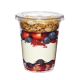 FABRI-KAL 12 OZ CLEAR CUP WITH LIDS AND 4 OZ INSERTS FOR PARFAITS - 500 PER CASE
