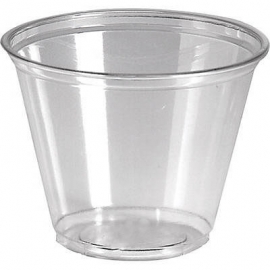 9 OZ CLEAR PLASTIC PET CUP (1,000)