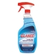 DIVERSEY GLANCE GLASS CLEANER, POWERIZED BLUE, 8 - 32 OZ TRIGGER SPRAY BOTTLES