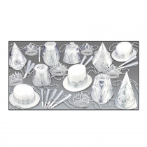 SILVER DOLLAR NEW YEAR  ASSORTMENT FOR 50 PEOPLE - 88891-50