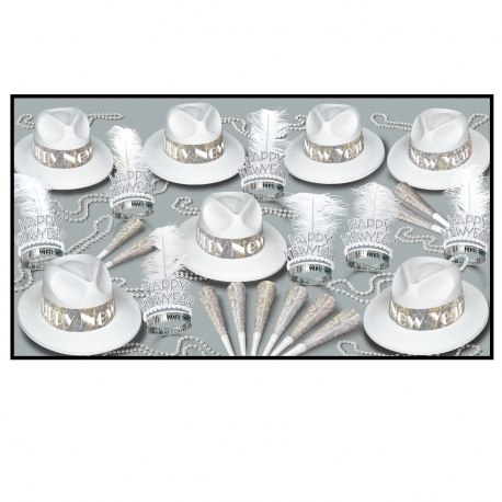 LA SWING SILVER ASSORTMENT FOR 50 PEOPLE - 88807-S50