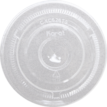 LID, PLASTIC, CLEAR, SLOTTED F