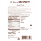 MONIN STONE FRUIT FLAVORED SYRUP, PLASTIC LITER BOTTLE - 4 PER CASE