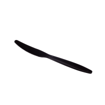 KARAT BLACK POLYSTYRENE PLASTIC HEAVY WEIGHT KNIFE, U3021B (1000)