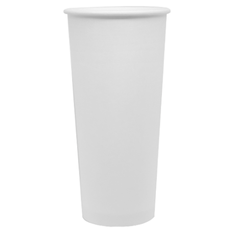 CUP, PAPER, 24 OZ, WHITE, HOT