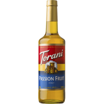 TORANI PASSION FRUIT FLAVOR, SYRUP (4/750 ML) - 4 PER CASE