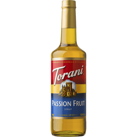 TORANI PASSION FRUIT FLAVOR, SYRUP (4/750 ML) - 4 PER CASE