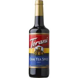 TORANI CHAI TEA SPICE FLAVOR, SYRUP (4/750 ML)- 4 PER CASE