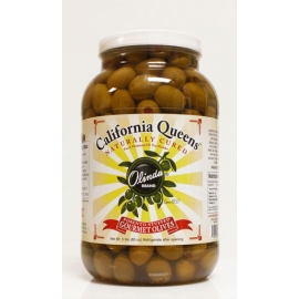 OLINDA 1 GALLON  X-LARGE CALIFORNIA GROWN QUEEN, PIMIENTO-STUFFED OLIVES (4)