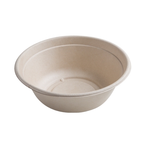 FINELINE SETTINGS 40 OZ ROUND BAGASSE BOWL PLA LINED IN THE CONSERVEWARE COLLECTION, 42RB40 (300)