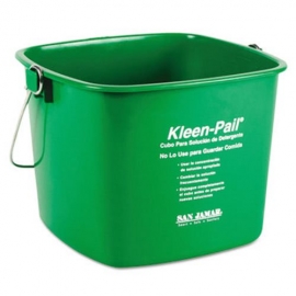 6 QT GREEN SOAP / CLEANING PAIL / BUCKET WITH HANDLE (EACH)