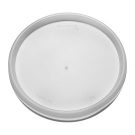 DART 20JL TRANSLUCENT PLASTIC LID, W/VENT, FOR FOAM CONTAINERS/ CUPS (1000)
