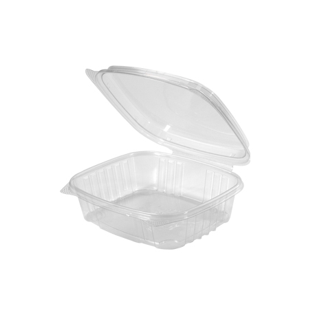 GENPAK PLASTIC 24 OZ, HIGH DOME HINGED LID, DELI CONTAINER, SECURE SEAL, AD24 (200)
