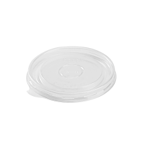 KARAT FLAT PLASTIC LID FOR 6-16 OZ GOURMET HOT/COLD CONTAINER (1,000)
