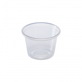1 OZ PORTION CUP, TALL, TRANSLUCENT (5,000)
