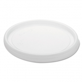 DART 6JLNV TRANSLUCENT PLASTIC LID, NON-VENTED, FOR FOAM CONTAINERS/CUPS (1000)