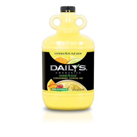 DAILY'S® SWEET & SOUR MIX, CONCENTRATE, 1/2 GALLON JUG (EACH)