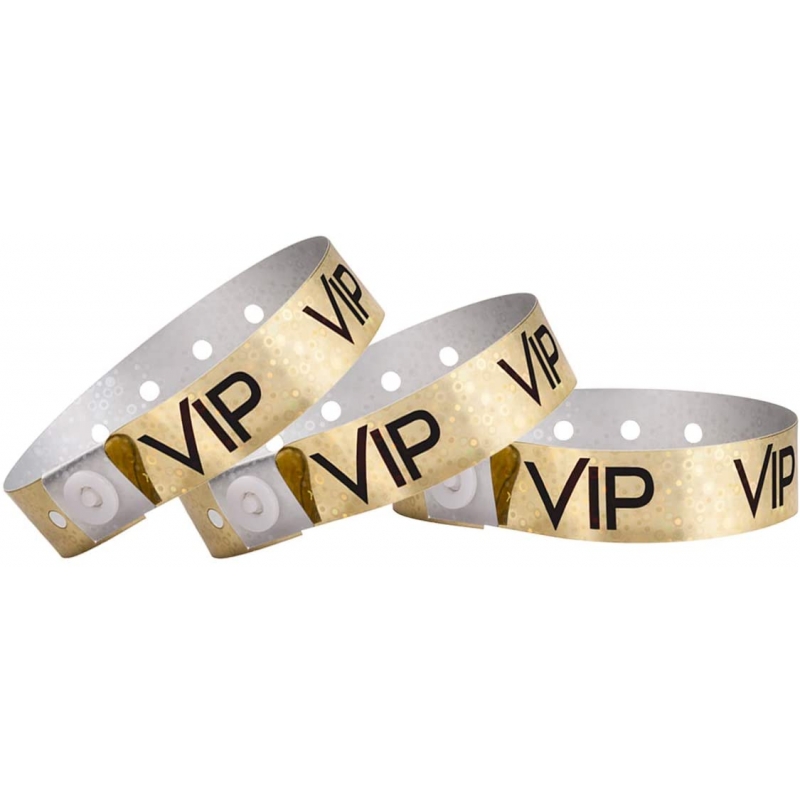 Blue VIP Paper Wristbands, 500ct | Party City