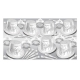 BEISTLE WHITE NEW YEAR SILVER NEW YEAR'S PARTY FAVOR KIT FOR 50 PEOPLE