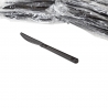 BLACK POLYPROPYLENE PLASTIC HEAVY-WEIGHT *WRAPPED* KNIFE (1000)
