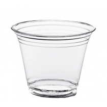 9 OZ CLEAR PLASTIC PET CUP (1,000)