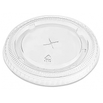 CLEAR SLOTTED LID FOR 12-24 OZ 98MM RIM CUPS (1,000)