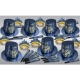 BEISTLE MIDNIGHT BLUE NEW YEAR'S PARTY FAVOR KIT FOR 50 PEOPLE