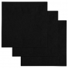 NAPKIN, BEVERAGE, BLACK, 2-PLY