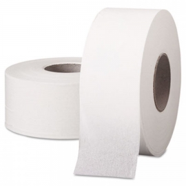 1-PLY TOILET TISSUE PAPER, 9" ROLL (12)